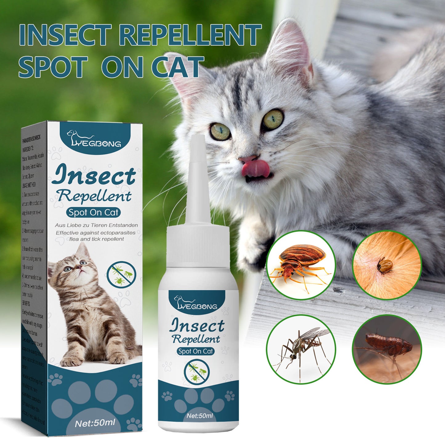 Spot-On Répulsif Naturel | antiparasite