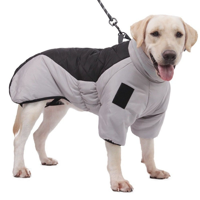 Doudoune en Velours pour grand chien