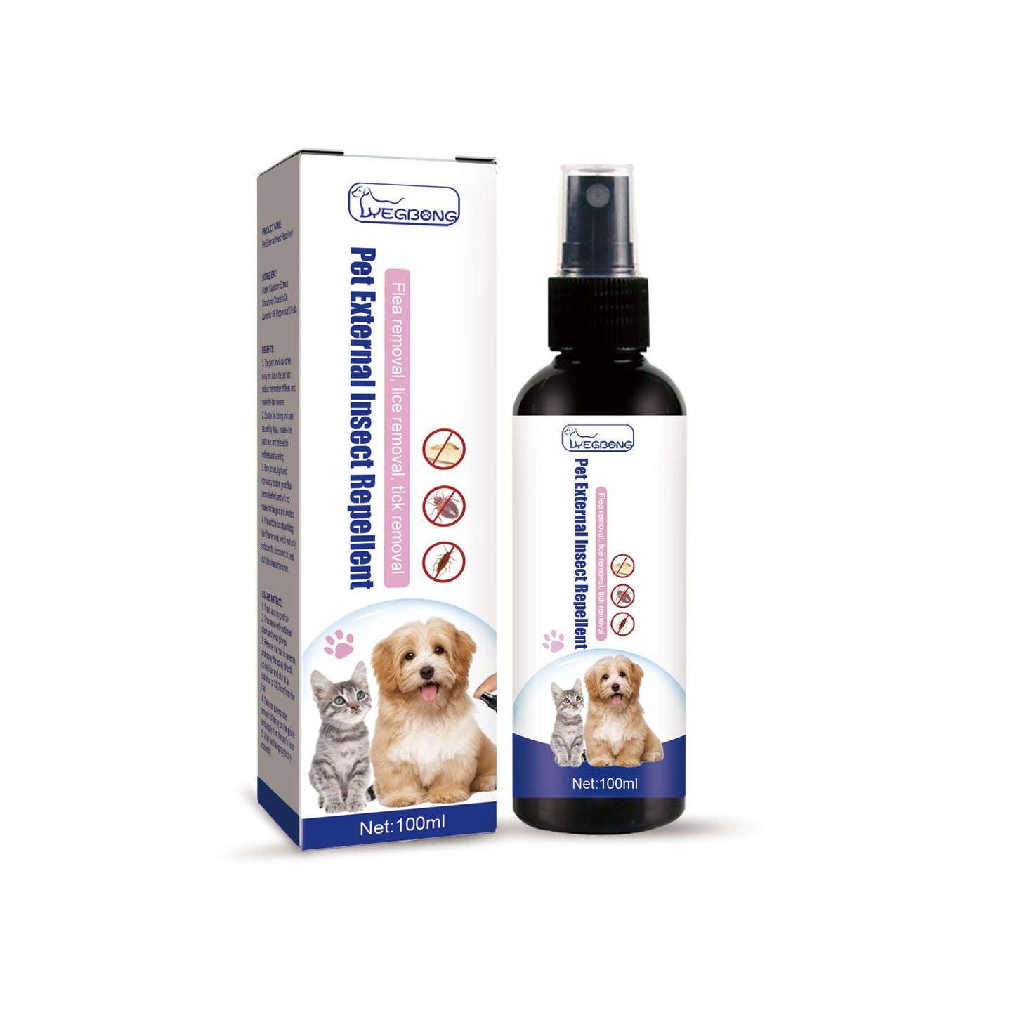 Flea Spray with Essential Oils - Natural, Effective and Elegant