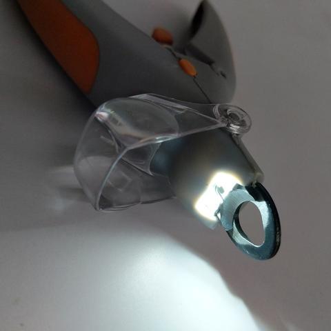 Coupe-Ongles Professionnel pour Animaux avec LED et Loupe Agrandissante