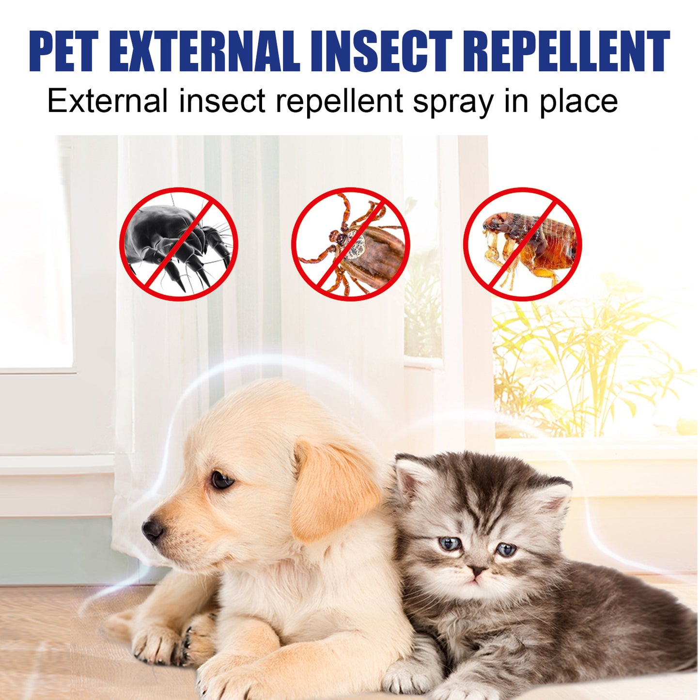 Flea Spray with Essential Oils - Natural, Effective and Elegant