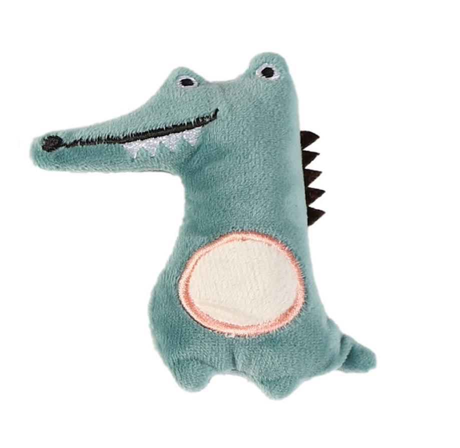 Funny Pet Toys Cartoon Cute Bite Resistant Plush Toy Pet Chew Toy For