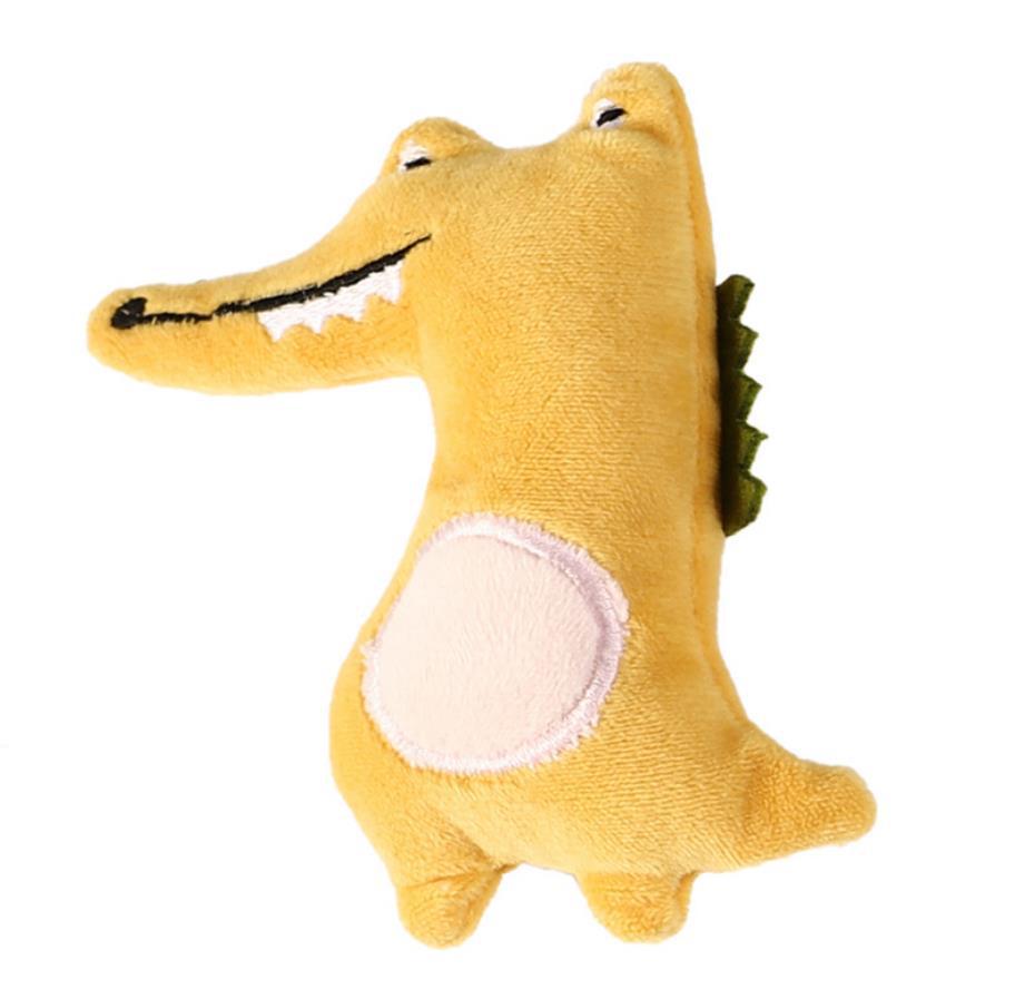 Funny Pet Toys Cartoon Cute Bite Resistant Plush Toy Pet Chew Toy For