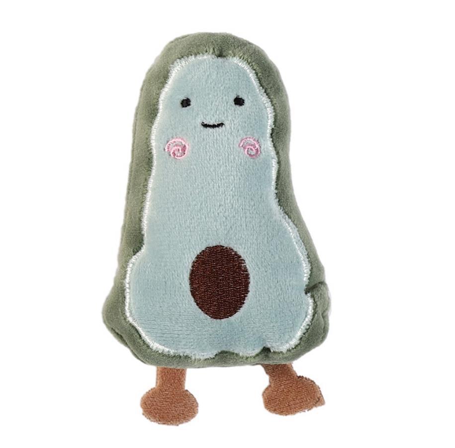 Funny Pet Toys Cartoon Cute Bite Resistant Plush Toy Pet Chew Toy For