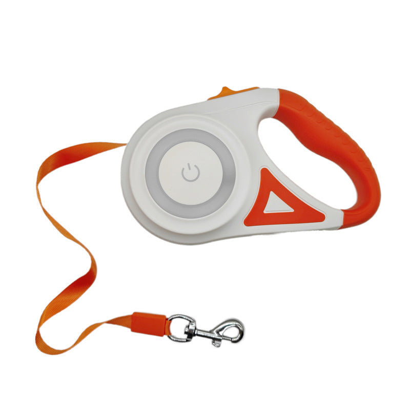 Laisse Rétractable avec Système Lumineux - 3m, 5m