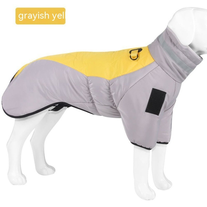 Doudoune en Velours pour grand chien