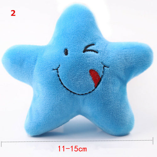 1Pc Pet toys Fruit Animals Cartoon Dog Toys Stuffed Squeaking Pet Toy