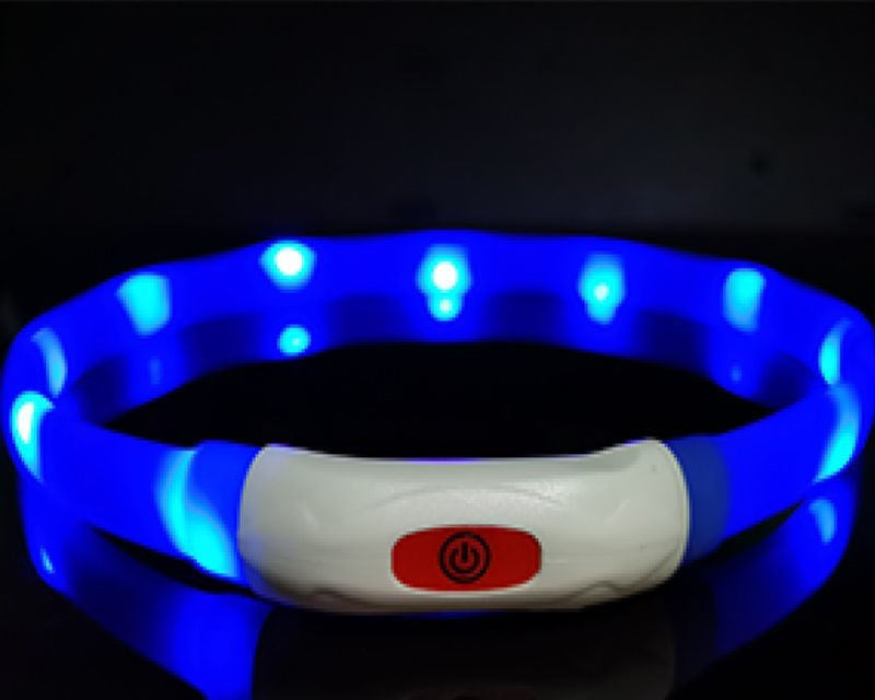 Dog Silicone Luminous Collar LED