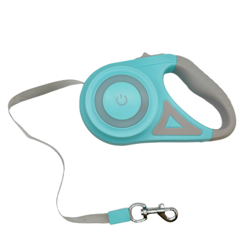 Laisse Rétractable avec Système Lumineux - 3m, 5m