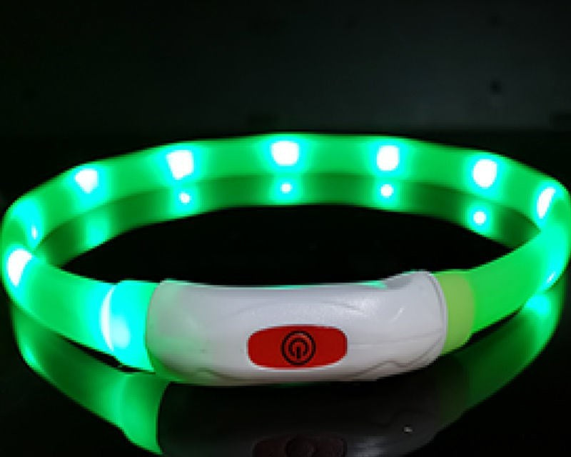 Dog Silicone Luminous Collar LED