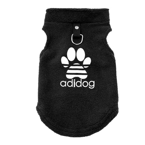 Vêtements pour chiens en polaire douce pour petits chiens Pull Ring Design Printemps Automne