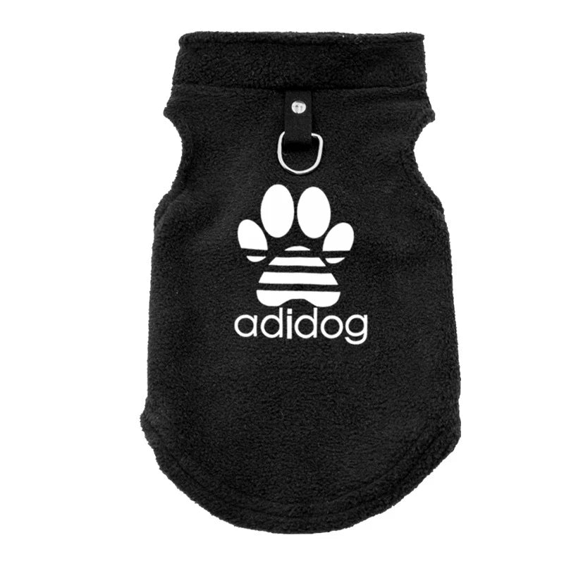 Vêtements pour chiens en polaire douce pour petits chiens Pull Ring Design Printemps Automne