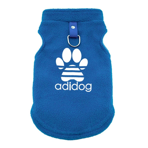 Vêtements pour chiens en polaire douce pour petits chiens Pull Ring Design Printemps Automne