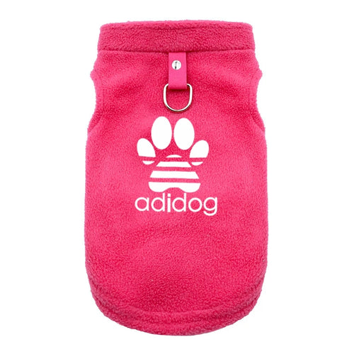 Vêtements pour chiens en polaire douce pour petits chiens Pull Ring Design Printemps Automne