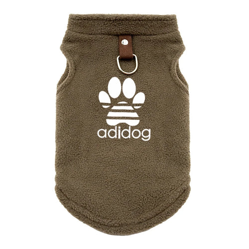 Vêtements pour chiens en polaire douce pour petits chiens Pull Ring Design Printemps Automne