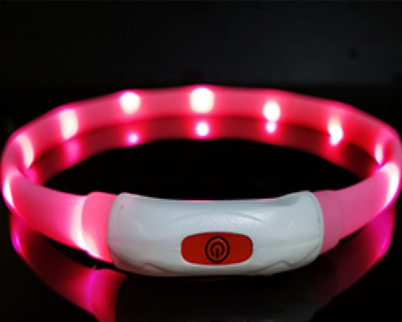 Dog Silicone Luminous Collar LED