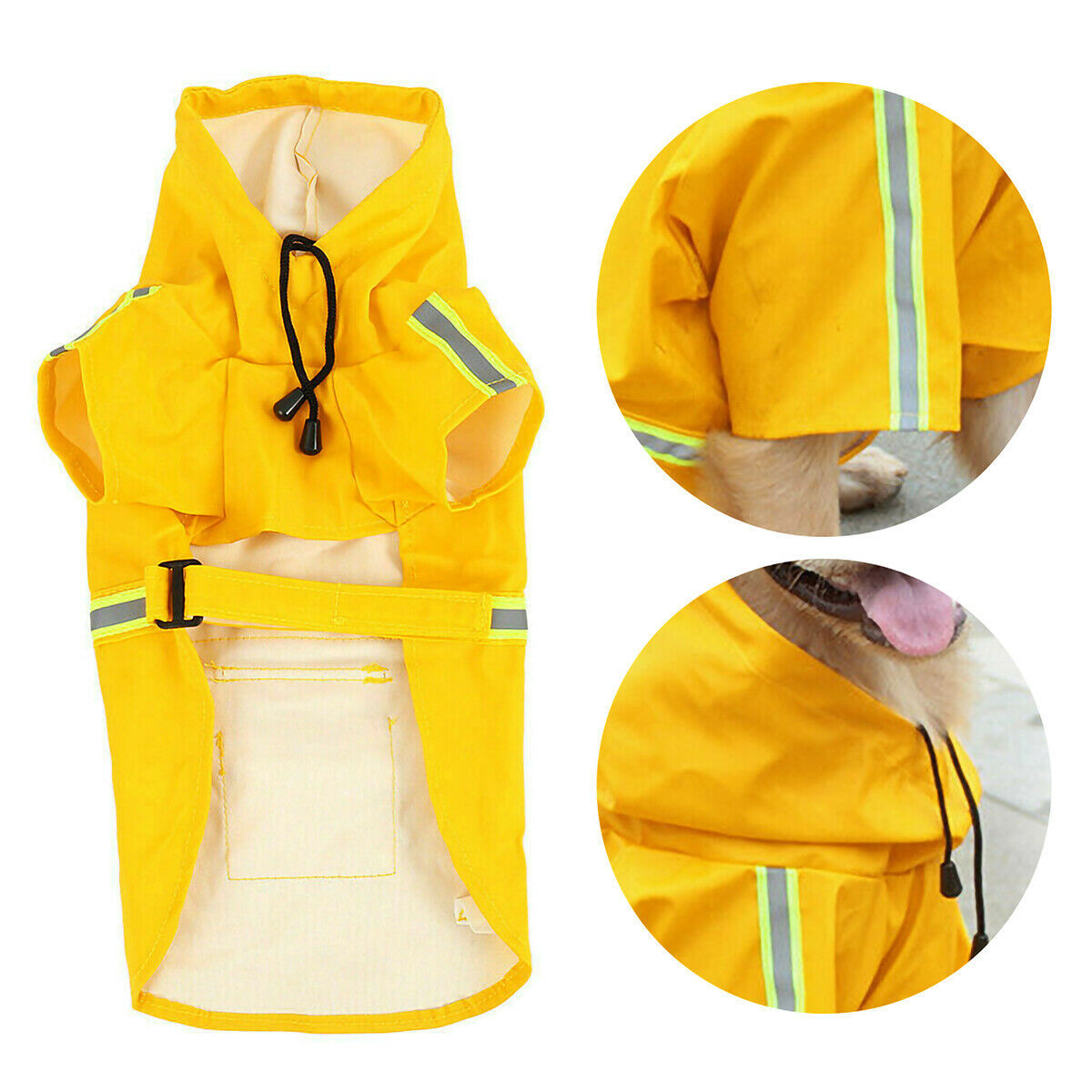 Veste de Pluie Impermeable pour Chien - Élégance et Protection