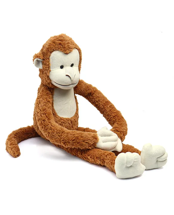 Peluche Singe à suspendre Marron - Longueur 44 cm