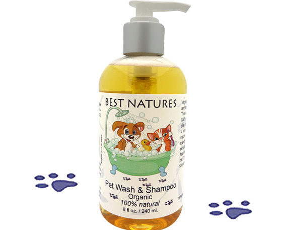 Shampoing naturel pour chien et chat