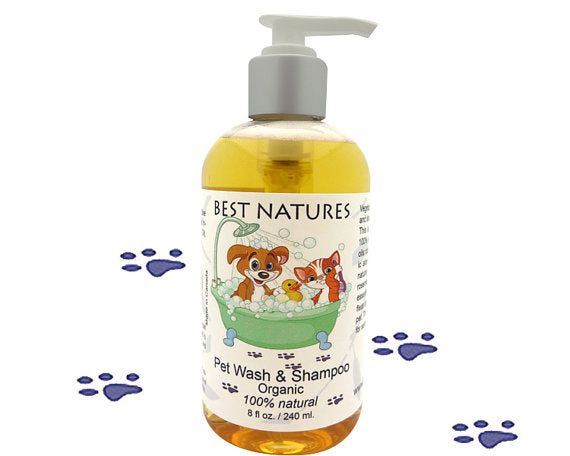 Shampoing naturel pour chien et chat